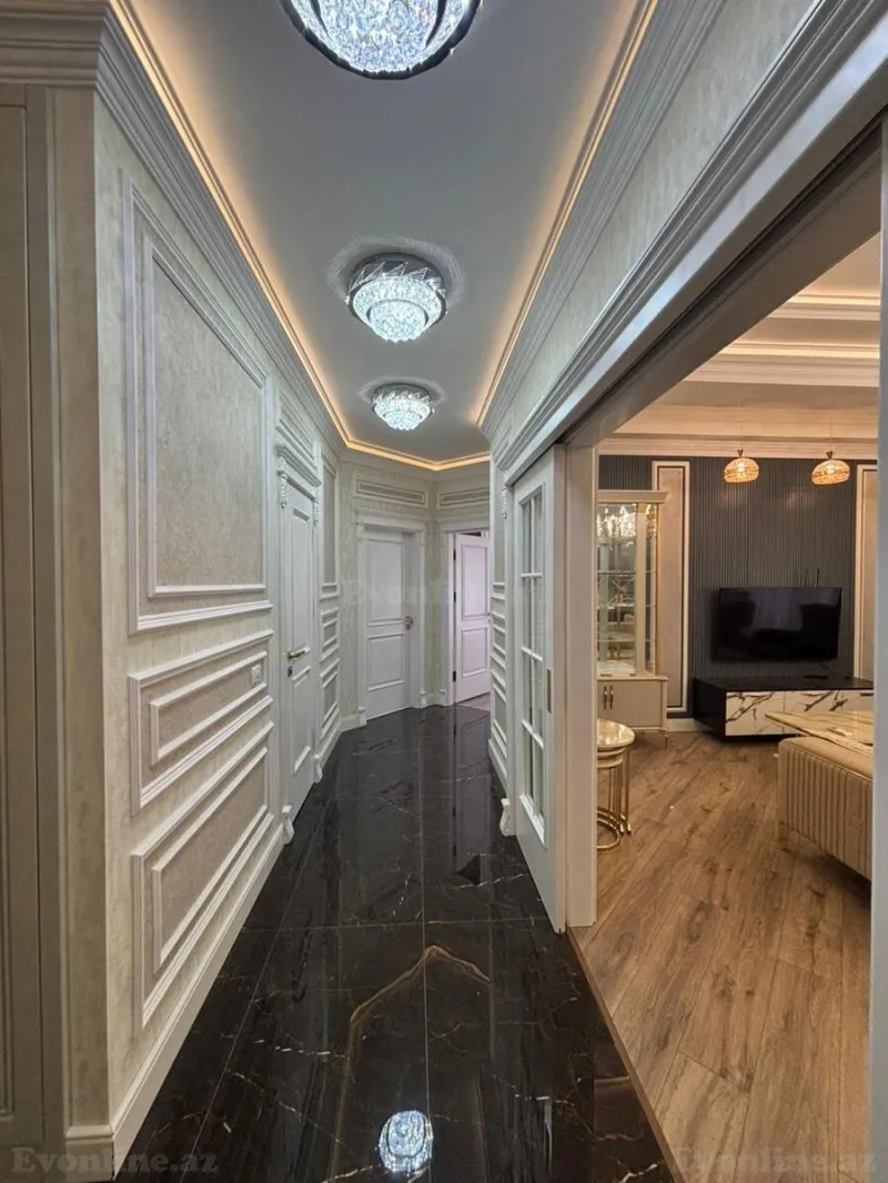 Kirayə verilir 3 otaqlı Mənzil Yeni tikili 120 m² Xətai r. - şəkil 23