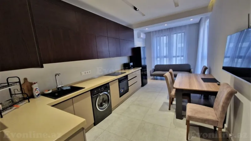 Satılır 2 otaqlı Mənzil Yeni tikili 95 m² Səbail r. - şəkil 7