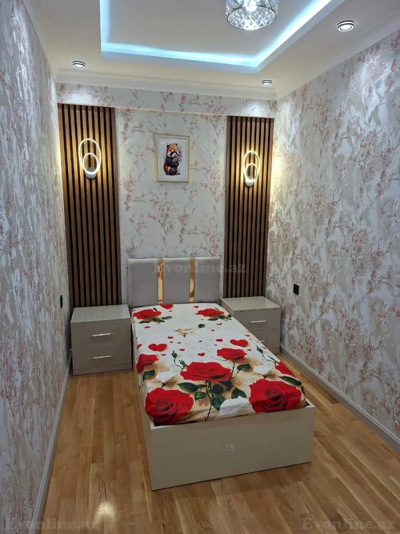 Satılır 3 otaqlı Mənzil Yeni tikili 75 m² Qara Qarayev m. - şəkil 2