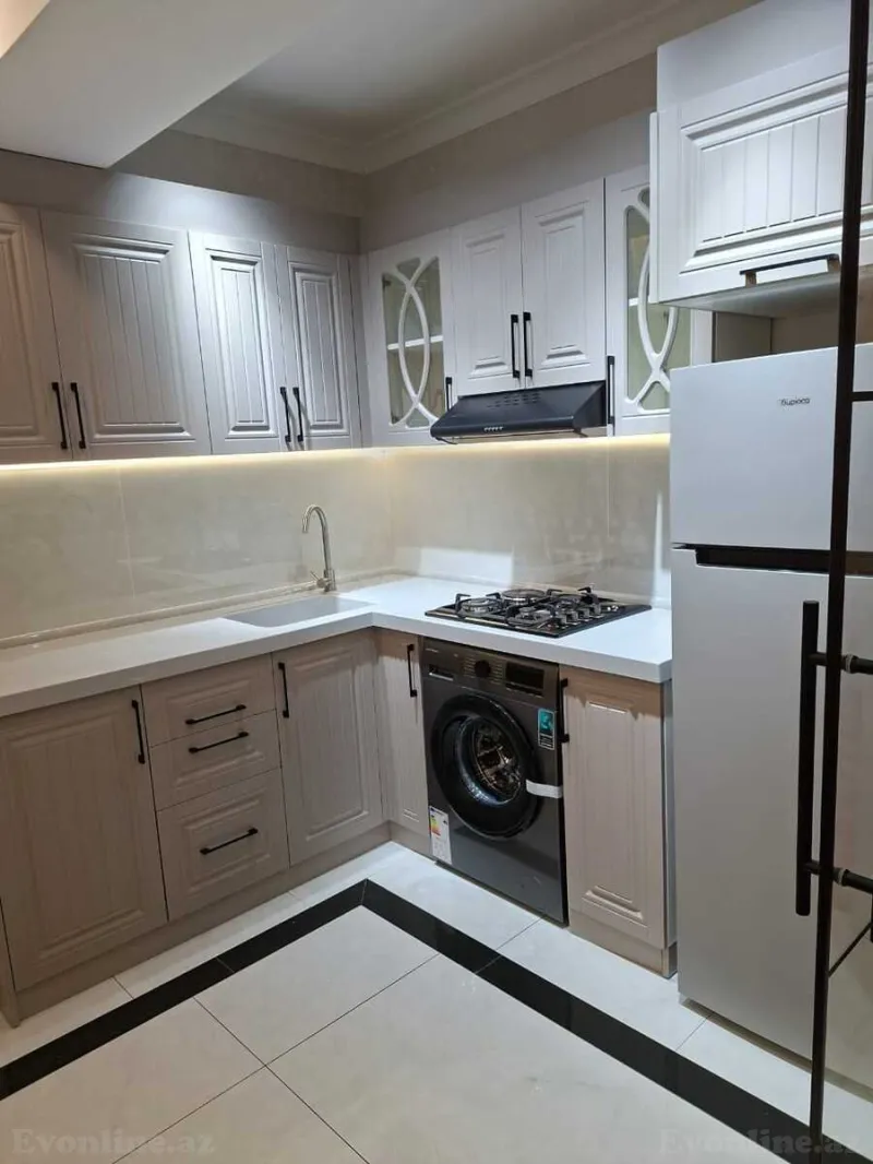 Satılır 3 otaqlı Mənzil Yeni tikili 75 m² Qara Qarayev m. - şəkil 15