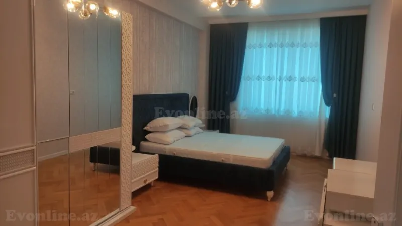 Kirayə verilir 3 otaqlı Mənzil Yeni tikili 130 m² Nəsimi r. - şəkil 12