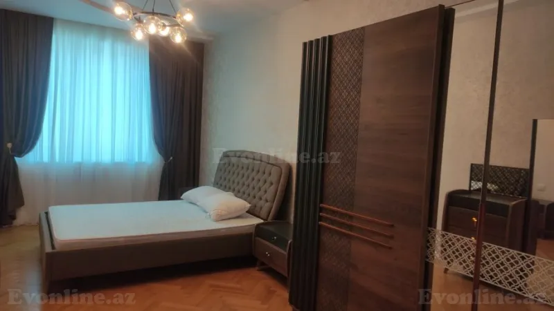 Kirayə verilir 3 otaqlı Mənzil Yeni tikili 130 m² Nəsimi r. - şəkil 14