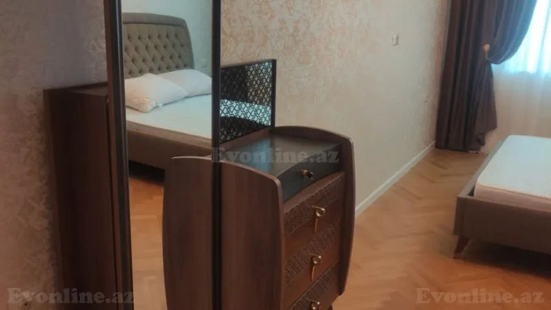 Kirayə verilir 3 otaqlı Mənzil Yeni tikili 130 m² Nəsimi r. - şəkil 15