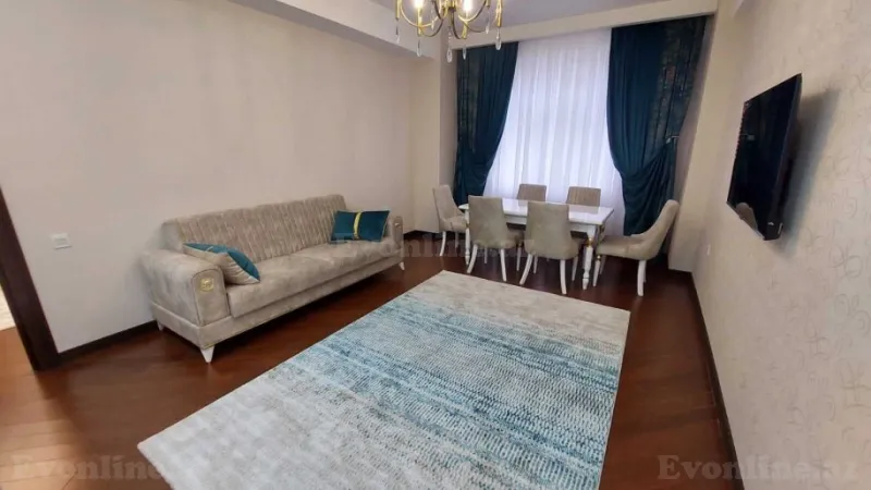 Kirayə verilir 2 otaqlı Mənzil Yeni tikili 83 m² Gənclik m. - şəkil 2