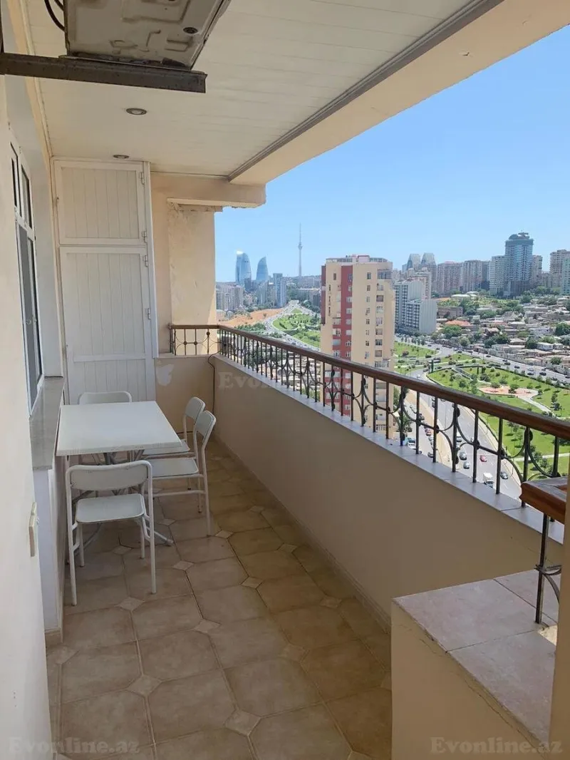 Kirayə verilir 4 otaqlı Mənzil Yeni tikili 200 m² Nizami m. - şəkil 19