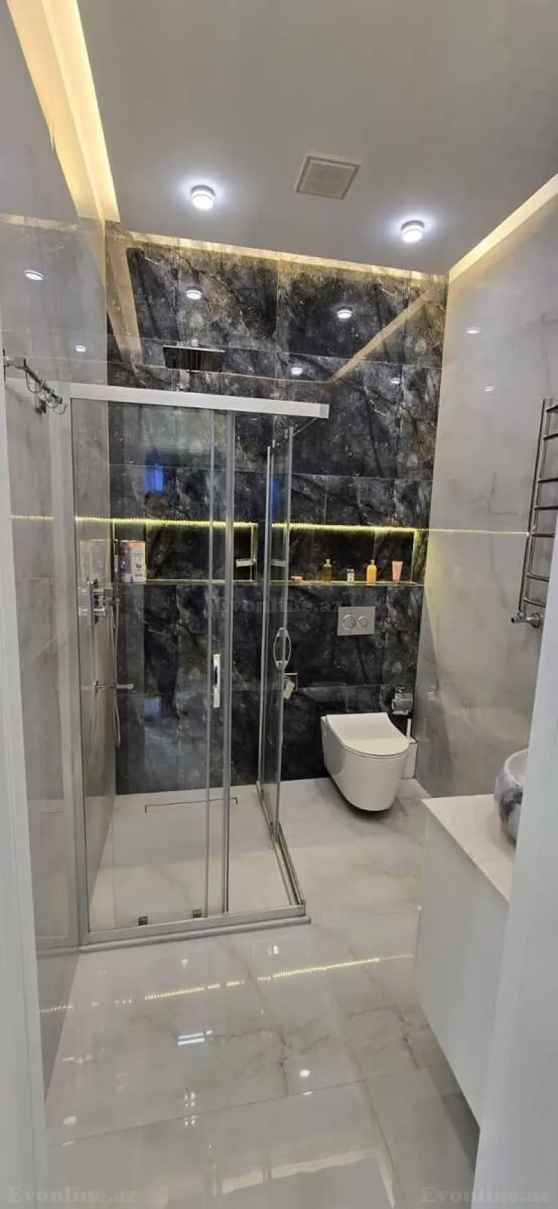 Satılır 1 otaqlı Mənzil Yeni tikili 50 m² Bülbülə - şəkil 16