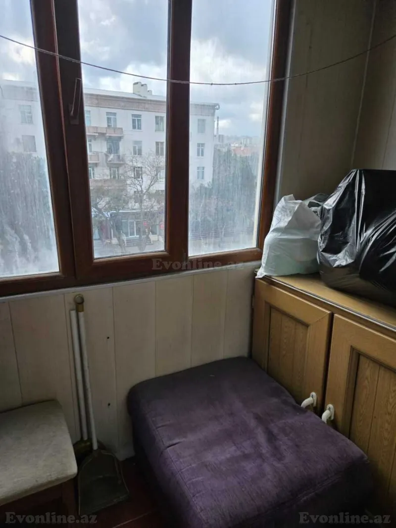 Kirayə verilir 2 otaqlı Mənzil Köhnə tikili 52 m² Nəsimi r. - şəkil 10