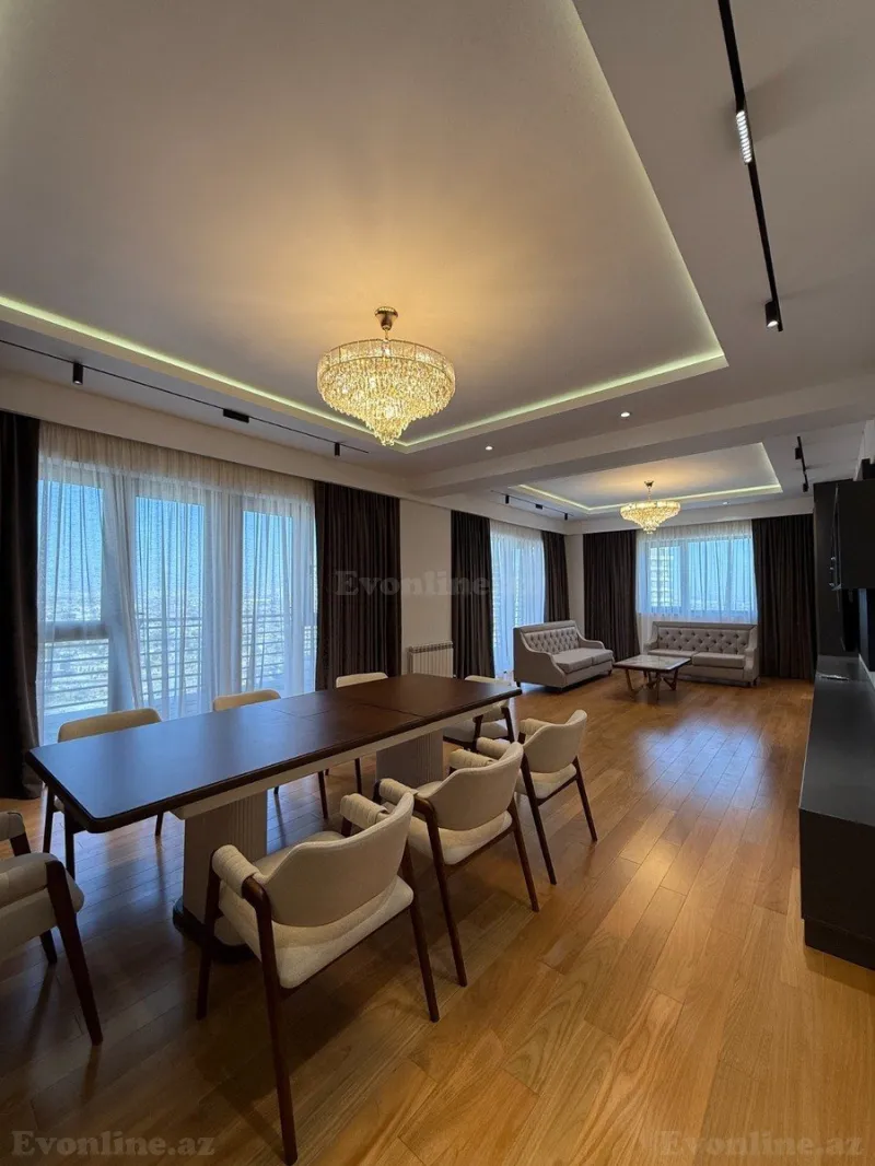 4 otaqlı Mənzil 250 m² Xətai r. Kirayə verilir