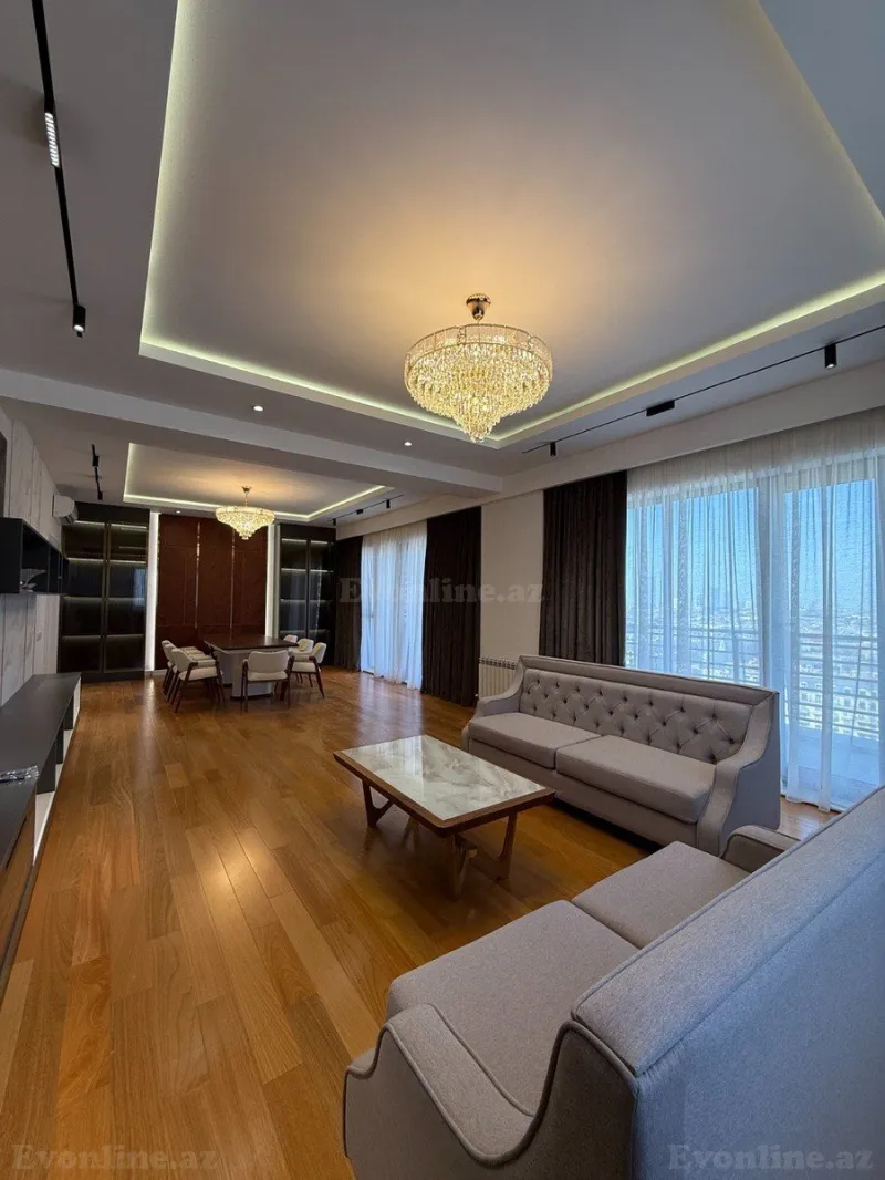 Kirayə verilir 4 otaqlı Mənzil Yeni tikili 250 m² Xətai r. - şəkil 4