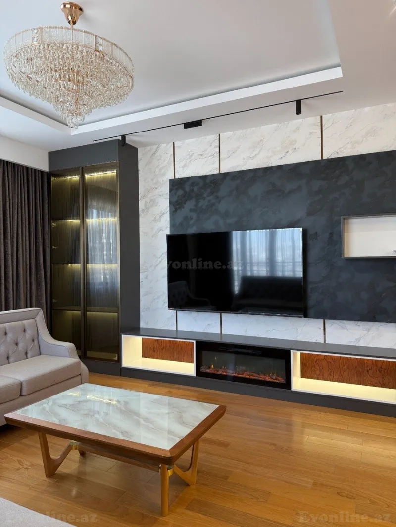 Kirayə verilir 4 otaqlı Mənzil Yeni tikili 250 m² Xətai r. - şəkil 8