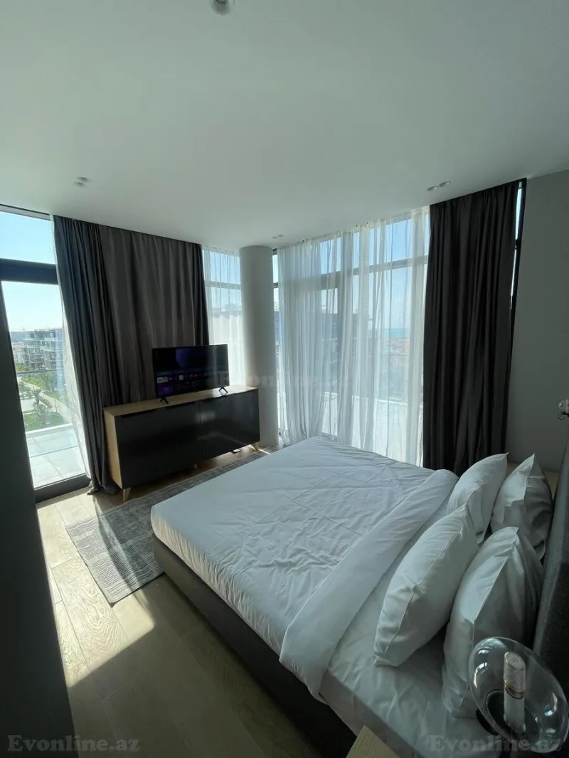 Kirayə verilir 3 otaqlı Mənzil Yeni tikili 140 m² Sabunçu r. - şəkil 4