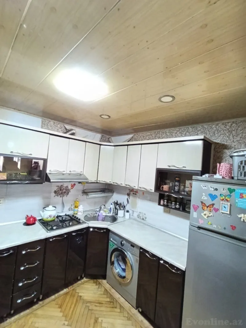 Satılır 3 otaqlı Mənzil Köhnə tikili 80 m² Əhmədli m. - şəkil 4