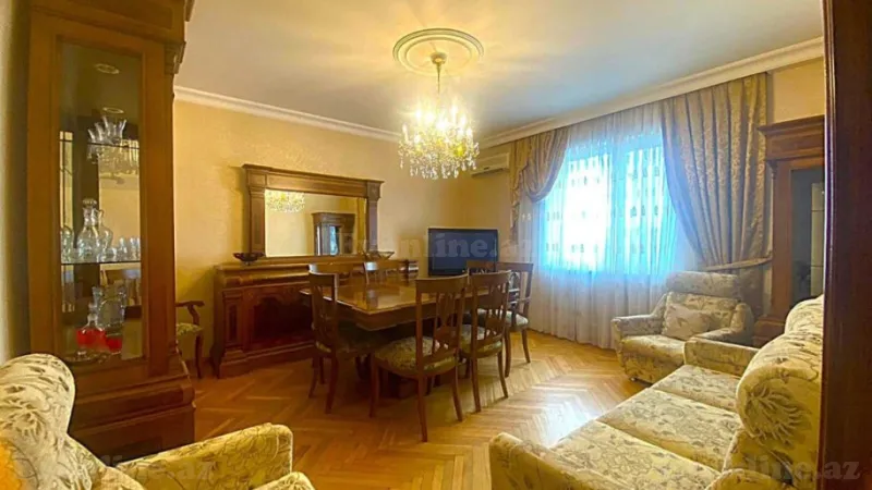 Satılır 4 otaqlı Mənzil Köhnə tikili 115 m² Elmlər Akademiyası m. - şəkil 2