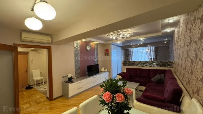 Satılır 3 otaqlı Mənzil Köhnə tikili 90 m² Nizami m. - şəkil 2