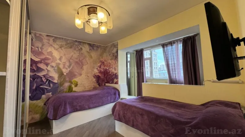 Satılır 3 otaqlı Mənzil Köhnə tikili 90 m² Nizami m. - şəkil 3