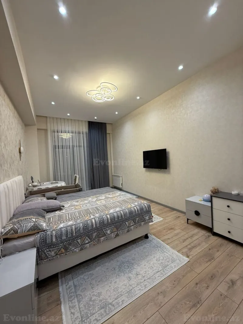 Kirayə verilir 2 otaqlı Mənzil Yeni tikili 91 m² Nəsimi r. - şəkil 7