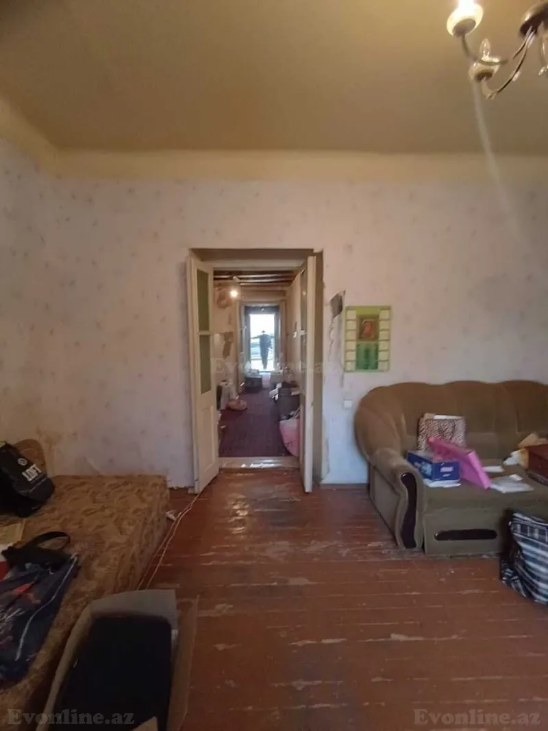 Satılır 3 otaqlı Mənzil Köhnə tikili 75 m² Nəsimi r. - şəkil 3
