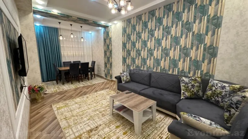 Kirayə verilir 2 otaqlı Mənzil Yeni tikili 70 m² Nizami m. - şəkil 2
