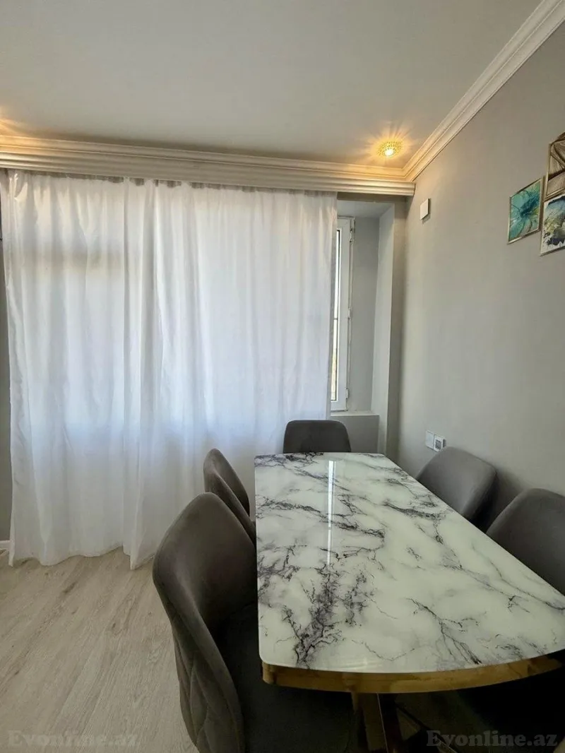 Kirayə verilir 2 otaqlı Mənzil Yeni tikili 45 m² 9-cu mikrorayon - şəkil 5