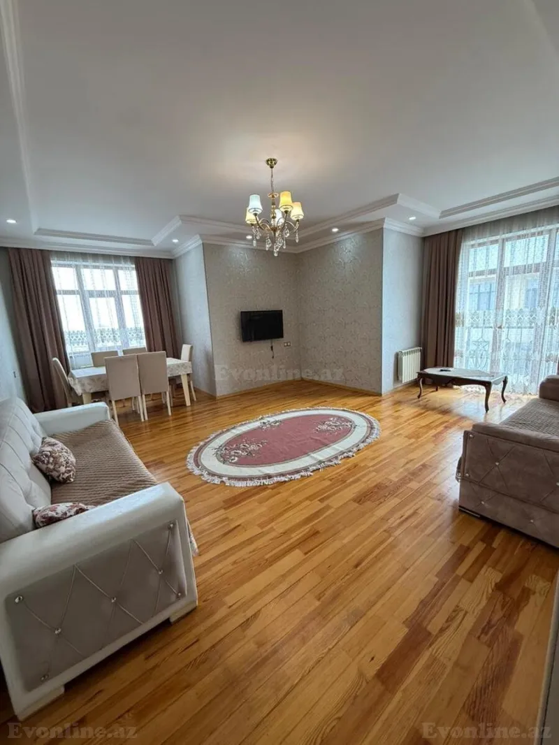 Satılır 3 otaqlı Mənzil Yeni tikili 124 m² Yasamal
