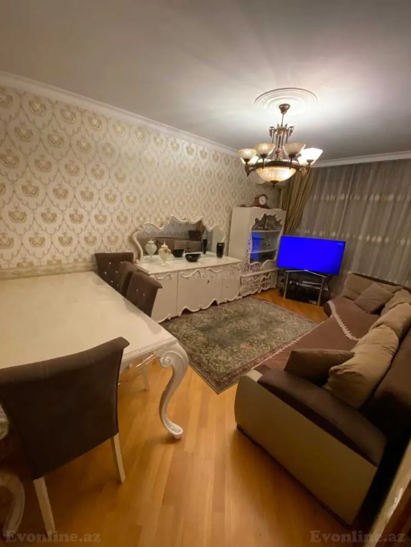 Kirayə verilir 2 otaqlı Mənzil Köhnə tikili 70 m² 9-cu mikrorayon - şəkil 3