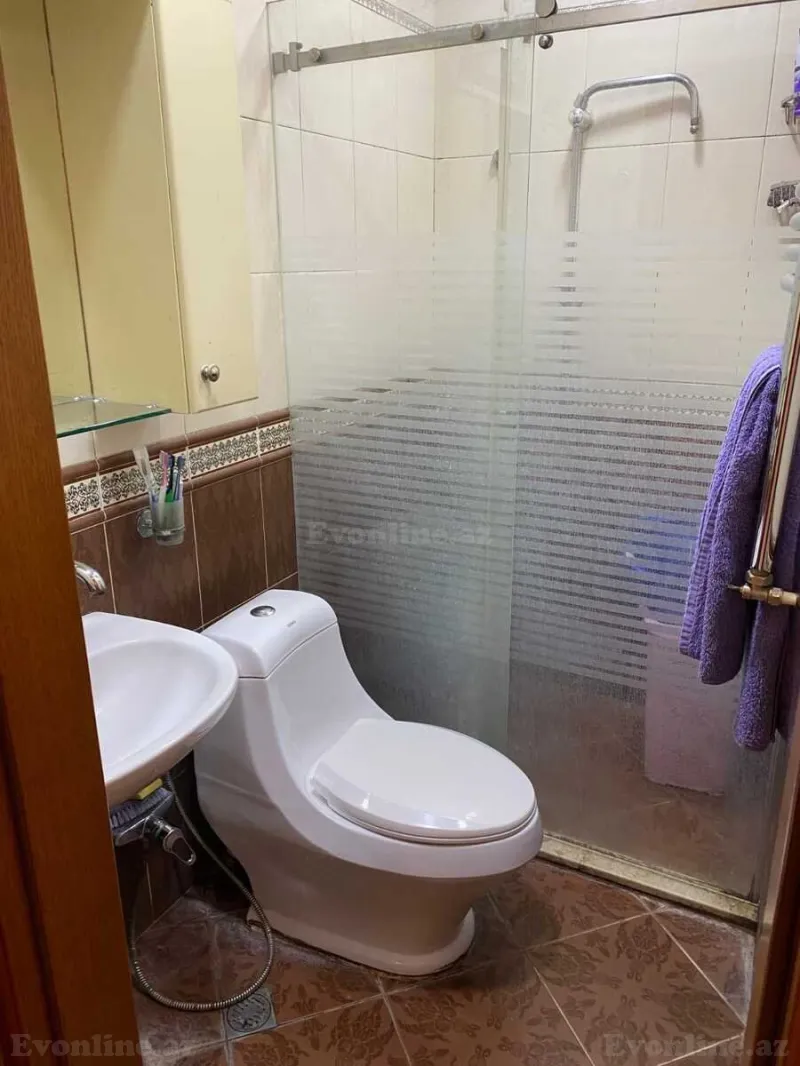 Kirayə verilir 2 otaqlı Mənzil Köhnə tikili 70 m² 9-cu mikrorayon - şəkil 19