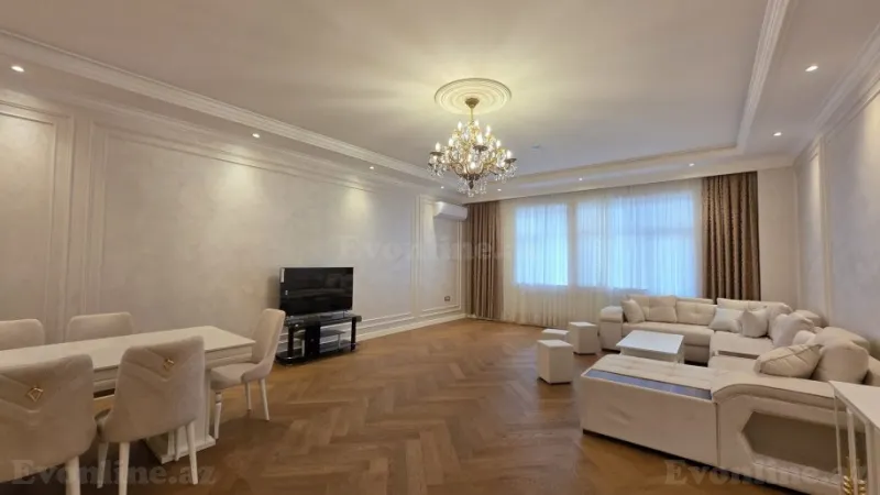 Kirayə verilir 3 otaqlı Mənzil Yeni tikili 170 m² Gənclik m. - şəkil 2