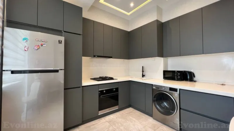 Kirayə verilir 2 otaqlı Mənzil Yeni tikili 75 m² Yeni Yasamal - şəkil 3