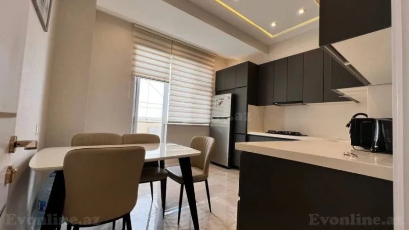 Kirayə verilir 2 otaqlı Mənzil Yeni tikili 75 m² Yeni Yasamal - şəkil 4