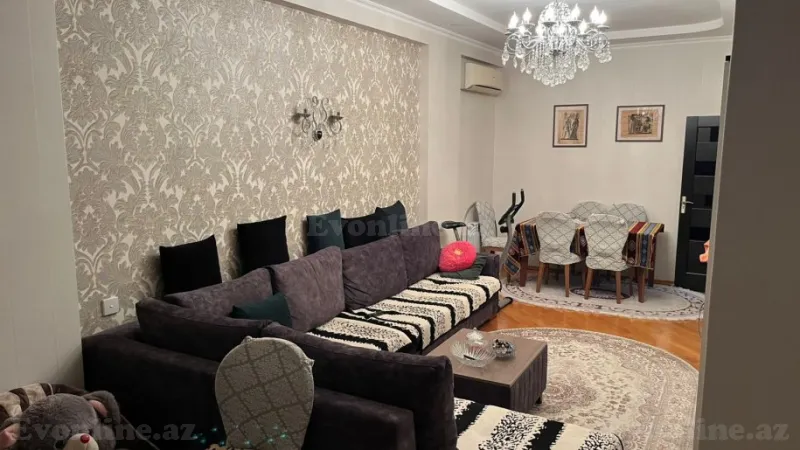 Satılır 3 otaqlı Mənzil Yeni tikili 96 m² Nəsimi r. - şəkil 2