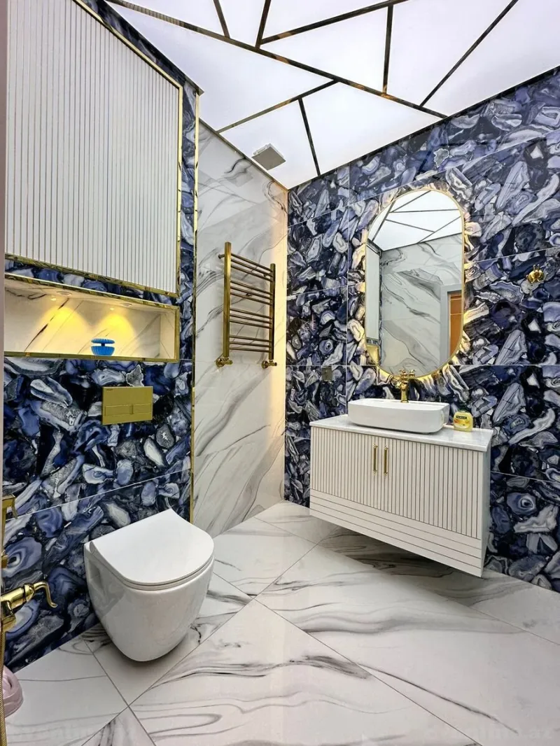 Kirayə verilir 3 otaqlı Mənzil Yeni tikili 120 m² Nəsimi r. - şəkil 12