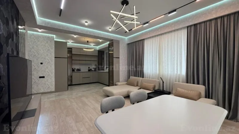 Kirayə verilir 3 otaqlı Mənzil Yeni tikili 120 m² Xətai r. - şəkil 4