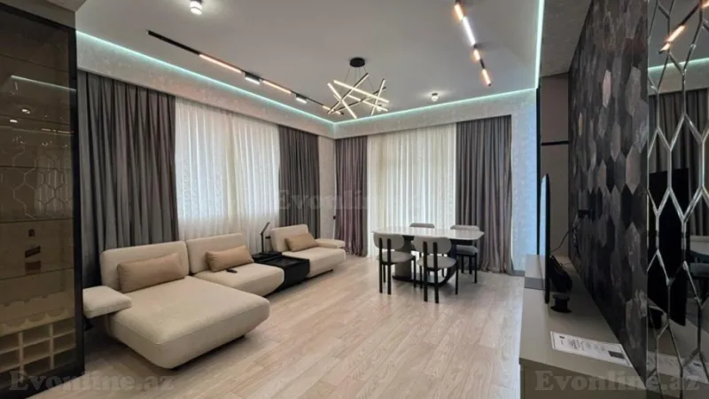 Kirayə verilir 3 otaqlı Mənzil Yeni tikili 120 m² Xətai r. - şəkil 5