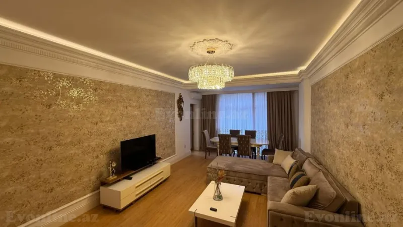 Satılır 3 otaqlı Mənzil Yeni tikili 140 m² Nərimanov r. - şəkil 2