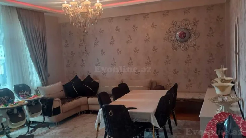 Satılır 3 otaqlı Mənzil Yeni tikili 90 m² Xalqlar Dostluğu m. - şəkil 4