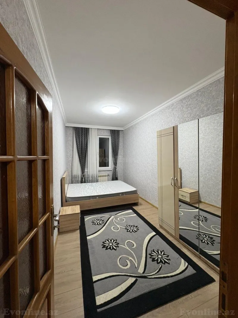 2 otaqlı Mənzil 55 m² 7-ci mikrorayon Kirayə verilir