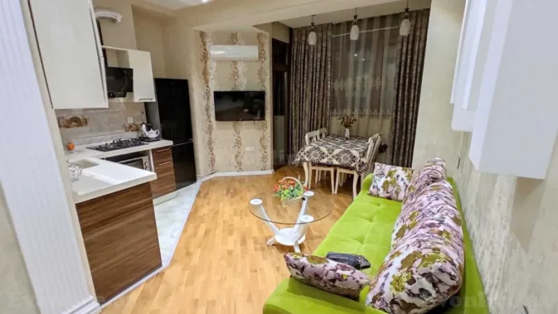 Kirayə verilir 2 otaqlı Mənzil Yeni tikili 60 m² Nəsimi r. - şəkil 3