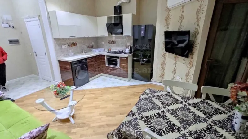 Kirayə verilir 2 otaqlı Mənzil Yeni tikili 60 m² Nəsimi r. - şəkil 12