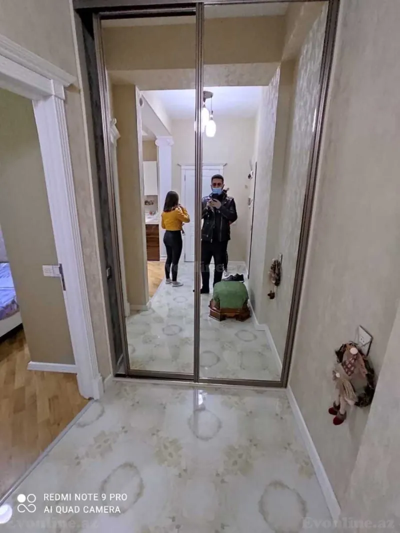 Kirayə verilir 2 otaqlı Mənzil Yeni tikili 60 m² Nəsimi r. - şəkil 13