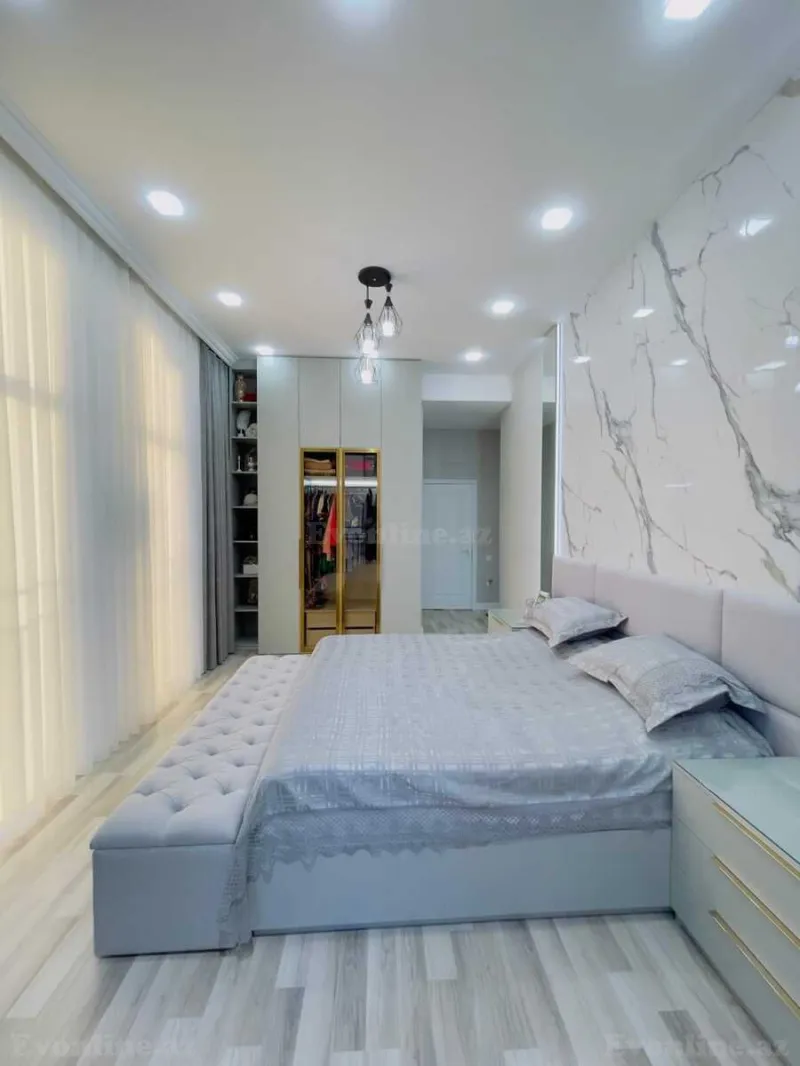 Satılır 3 otaqlı Mənzil Yeni tikili 130 m² Nəriman Nərimanov m. - şəkil 3