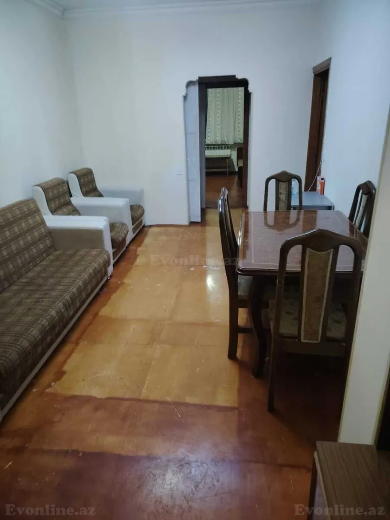 Kirayə verilir 2 otaqlı Mənzil Köhnə tikili 45 m² 4-cü mikrorayon - şəkil 2