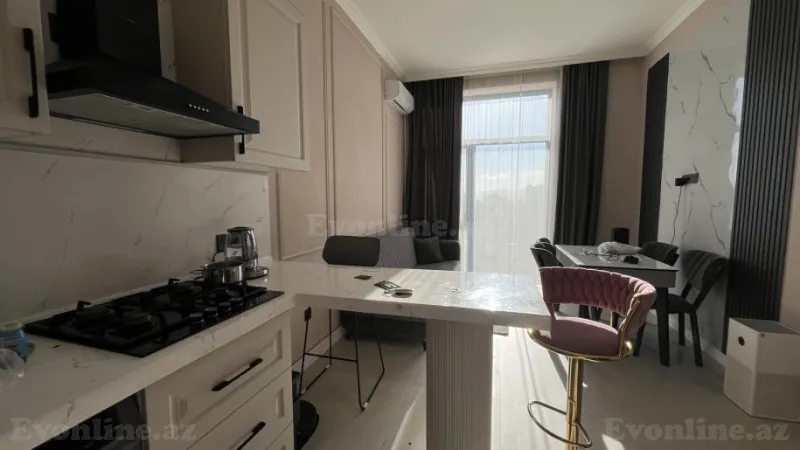 Satılır 1 otaqlı Mənzil Yeni tikili 45 m² Qaradağ r. - şəkil 2