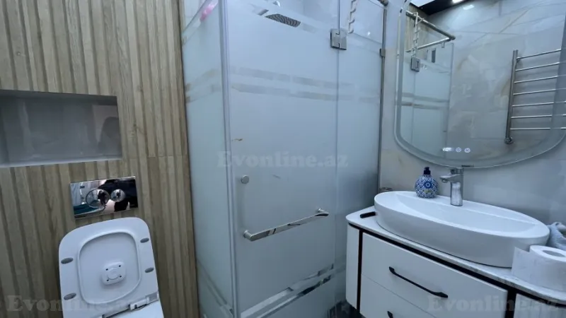 Satılır 1 otaqlı Mənzil Yeni tikili 45 m² Qaradağ r. - şəkil 4