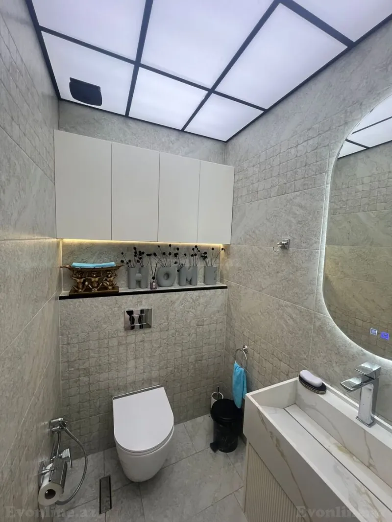 Kirayə verilir 3 otaqlı Mənzil Yeni tikili 130 m² Xətai m. - şəkil 15