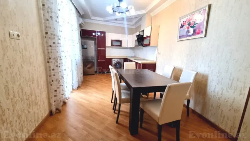 Kirayə verilir 2 otaqlı Mənzil Yeni tikili 88 m² Nəsimi r. - şəkil 16