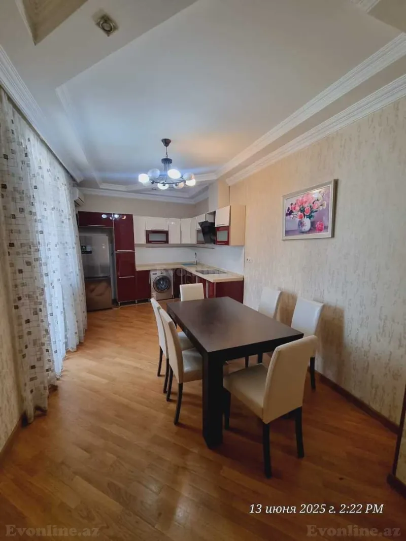 Kirayə verilir 2 otaqlı Mənzil Yeni tikili 88 m² Nəsimi r. - şəkil 17