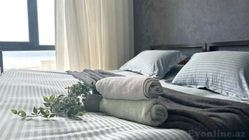 Kirayə verilir 2 otaqlı Mənzil Yeni tikili 65 m² Həzi Aslanov - şəkil 3