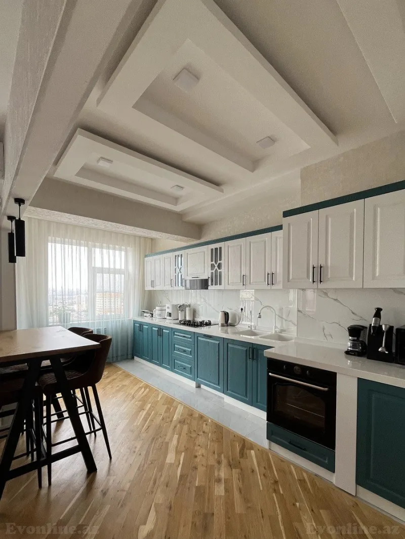 Satılır 4 otaqlı Mənzil Yeni tikili 155 m² Həzi Aslanov m. - şəkil 14