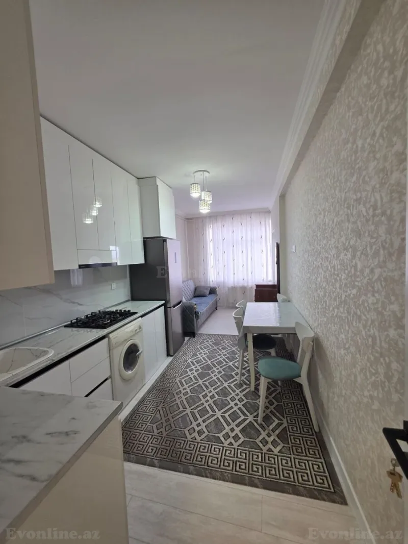 2 otaqlı Mənzil 50 m² Gənclik m. Kirayə verilir