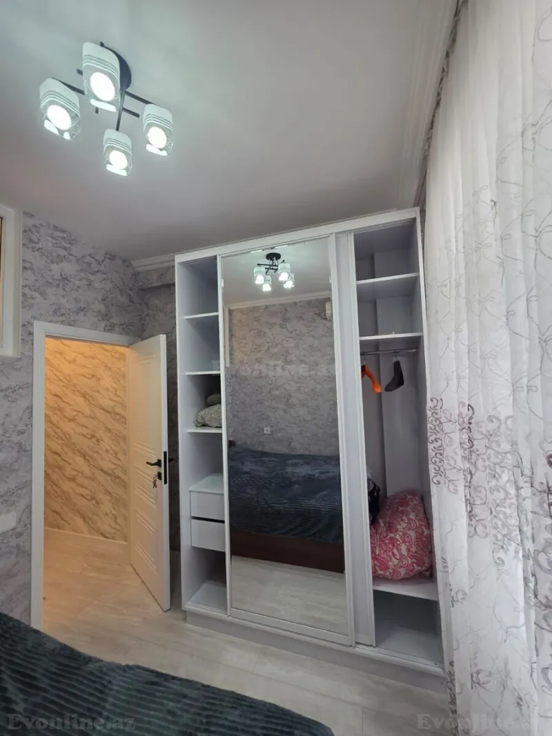 Kirayə verilir 2 otaqlı Mənzil Yeni tikili 50 m² Gənclik m. - şəkil 6